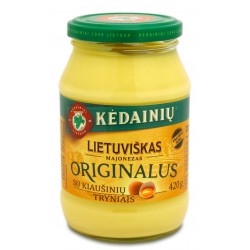 KĖDAINIŲ K.F. lietuviškas majonezas (originalus), 420 g.