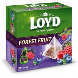 LOYD vaisinė arbata miško uogų, 50 vnt