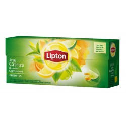 LIPTON CITRUS žalioji arbata , 25 vnt.