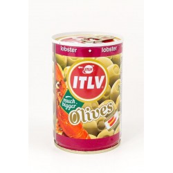 Зеленые оливки ITLV с начинкой из омаров, 300 г