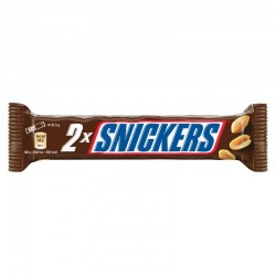 SNICKERS TWO PACK šokoladinis batonėlis , 2x37,5 g