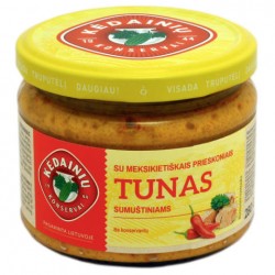 KĖDAINIŲ K.F. tunas sumuštiniams su meksikiet. prieskoniais, 280 ml