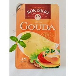 *ROKIŠKIO GOUDA fermentinis sūris (riekutėmis), 48% rieb., , 150 g
