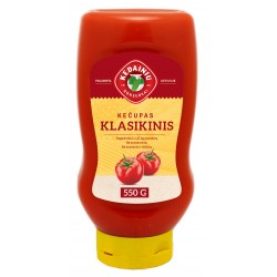 KĖDAINIŲ K.F. KLASIKINIS kečupas , 550 g