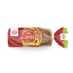 “Urtės” sumuštinių duona su grūdais,470g