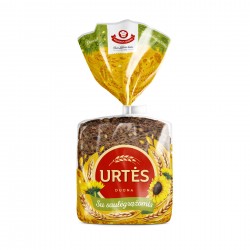 „Urtės“ viso grūdo duona su saulėgrąžomis,300g
